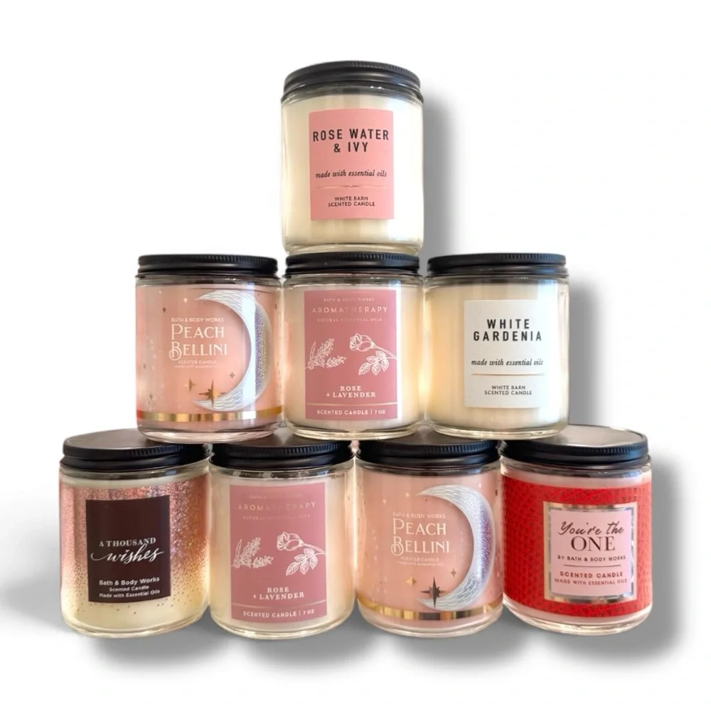 🆕💗Bath & Body Works Single Wick Scented Candles • [RETIRED & HTF] • 7 oz • NWT
